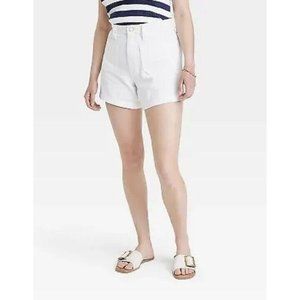 NEW Universal Thread Highest Rise A-line Jean Shorts - White